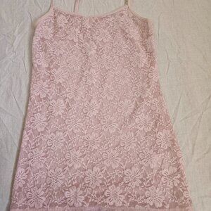 Grane Juniors Y2K Sheer Lace Fitted Cami Juniors Size S